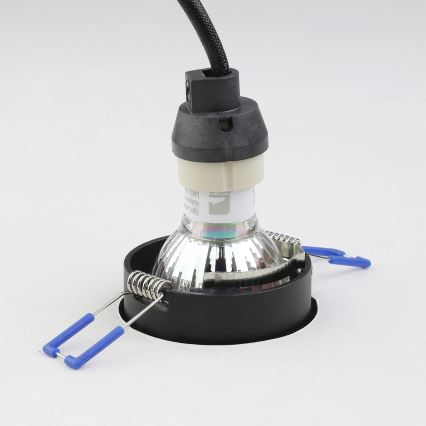 Eglo - Lampada da incasso 1xGU10/35W/230V nero