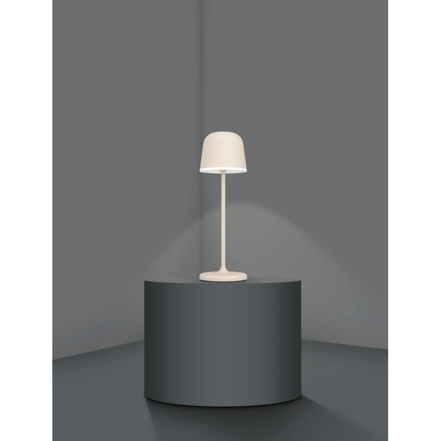 Eglo - LED à intensité variable extérieur rechargeable lampe LED/2,2W/5V 1800mAh beige IP54
