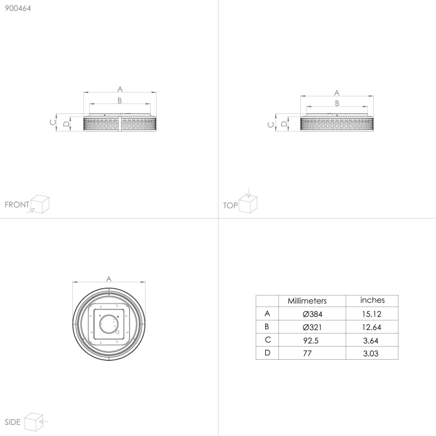 Eglo - Plafoniera LED LED/24W/230V
