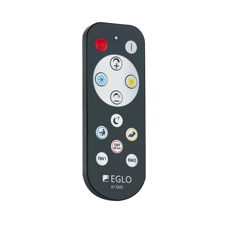 Eglo – Dimmbare LED-Deckenleuchte LED/34W/230V + Fernbedienung