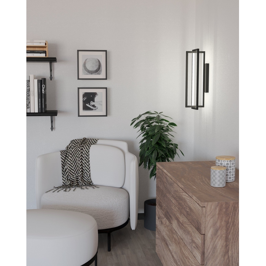 Eglo - Applique murale à intensité variable LED/15,5W/230V + Télécommande