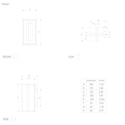 Eglo - Applique murale à intensité variable LED/15,5W/230V + Télécommande