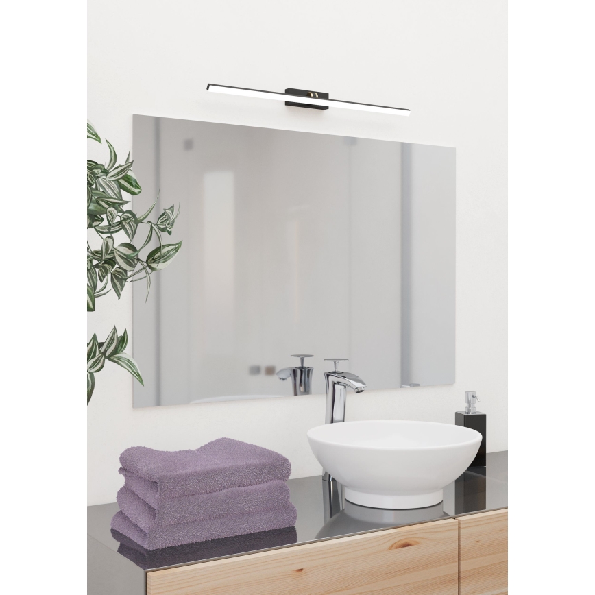 Eglo - Illuminazione LED per specchio bagno LED/5W/230V IP44 nero