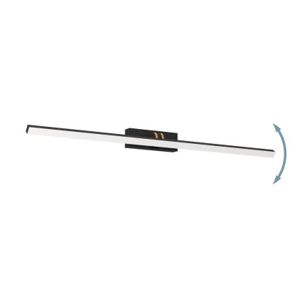 Eglo - LED Badezimmer-Spiegelleuchte LED/5W/230V IP44 Schwarz