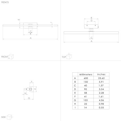 Eglo - LED Badezimmer-Spiegelleuchte LED/5W/230V IP44 Schwarz