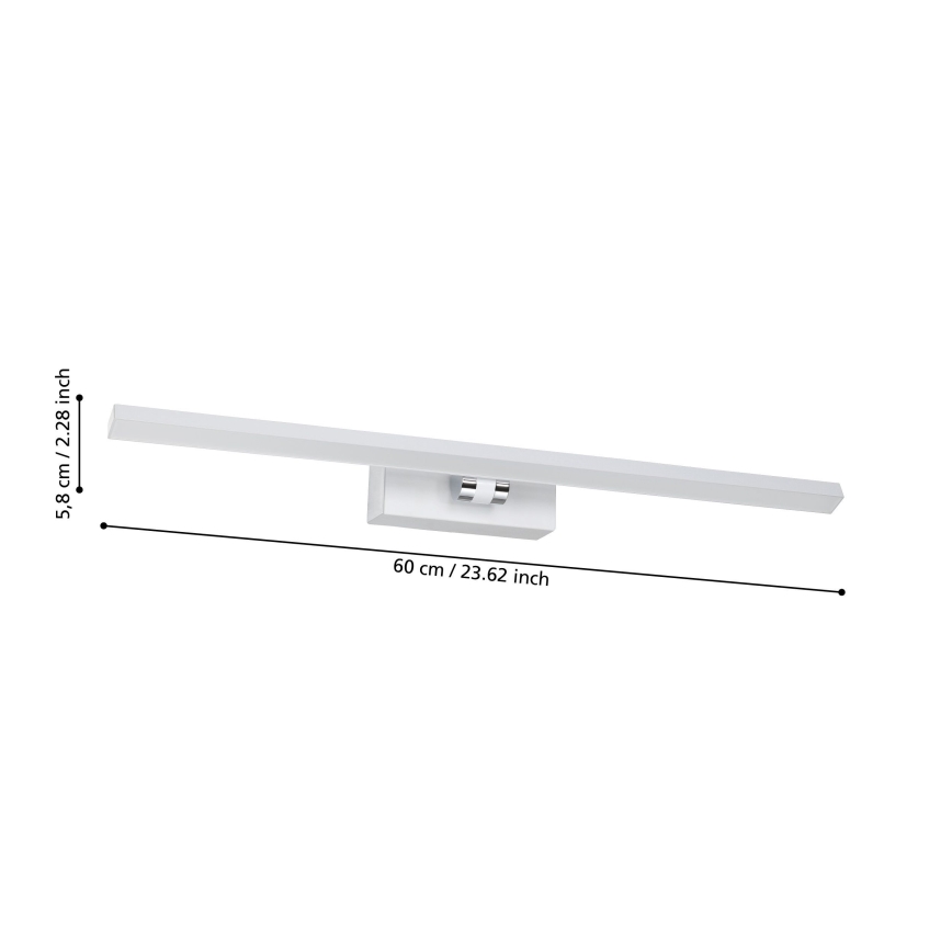Eglo – LED-Badezimmer-Spiegelbeleuchtung LED/5W/230V IP44 weiß