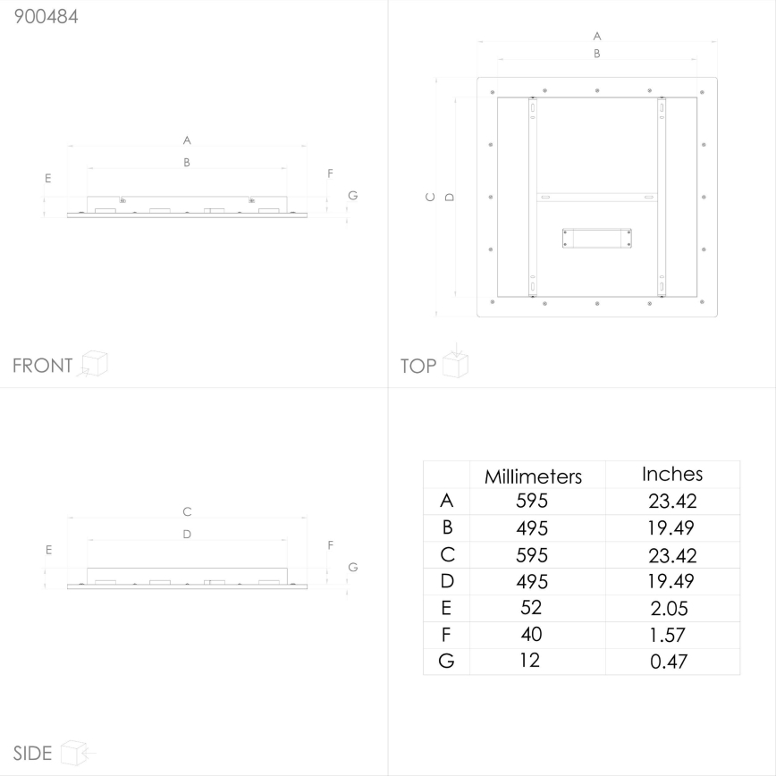 Eglo - Plafoniera LED RGBW Dimmerabile LED/35,5W/230V