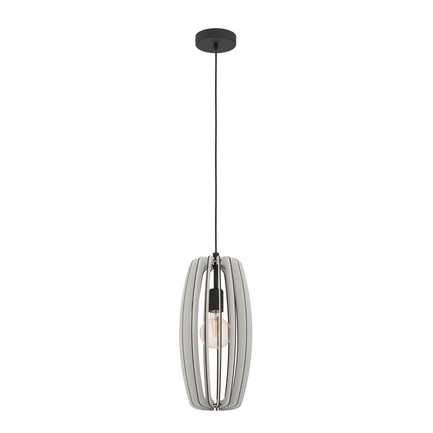 Eglo - Lampadario a sospensione con filo 1xE27/40W/230V panna