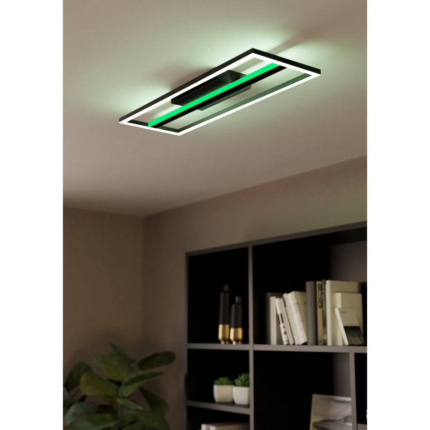 Eglo - Plafonnier LED RGBW à intensité variable LED/21W/230V 3000-6500K