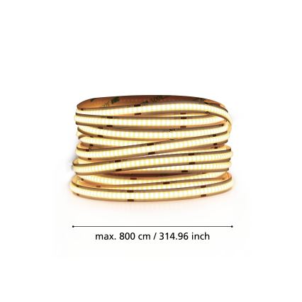 Eglo - Striscia LED 8m LED/64W/24/230V 3000K