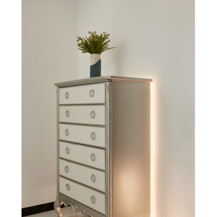 Eglo - Striscia LED dimmerabile 8m COB STRIPE LED/52,8W/24/230V 2700-6500K + telecomando