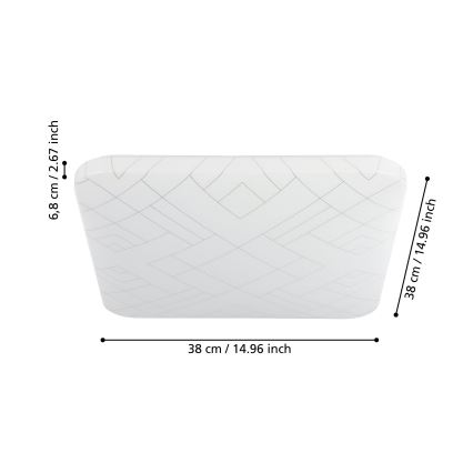 Eglo - LED Deckenleuchte LED/19,5W/230V