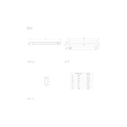 Eglo - LED-Spiegelleuchte fürs Bad LED/8,9W/230V IP44
