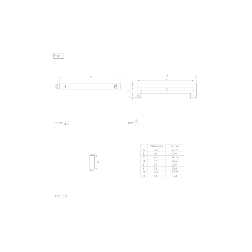 Eglo - LED-Spiegelleuchte fürs Bad LED/8,9W/230V IP44