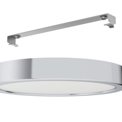 Eglo - Plafonnier LED pour salle de bains LED/17W/230V IP44 chrome brillant Ø 21 cm