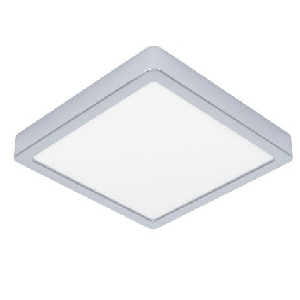 Eglo - Plafoniera da bagno LED/17W/230V IP44 cromo lucido 21x21 cm