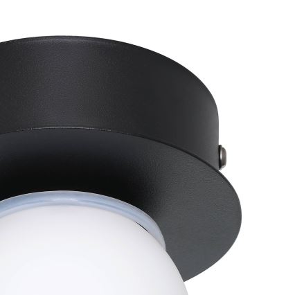 Eglo - Plafoniera LED da bagno LED/3,3W/230V IP44 nero