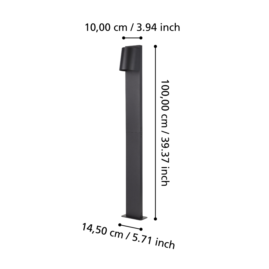 Eglo - LED-Außenleuchte 1xGU10/4,6W/230V IP54