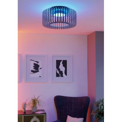 Eglo - Plafonier RGBW à intensité variable LED/22W/230V 2700-6500K