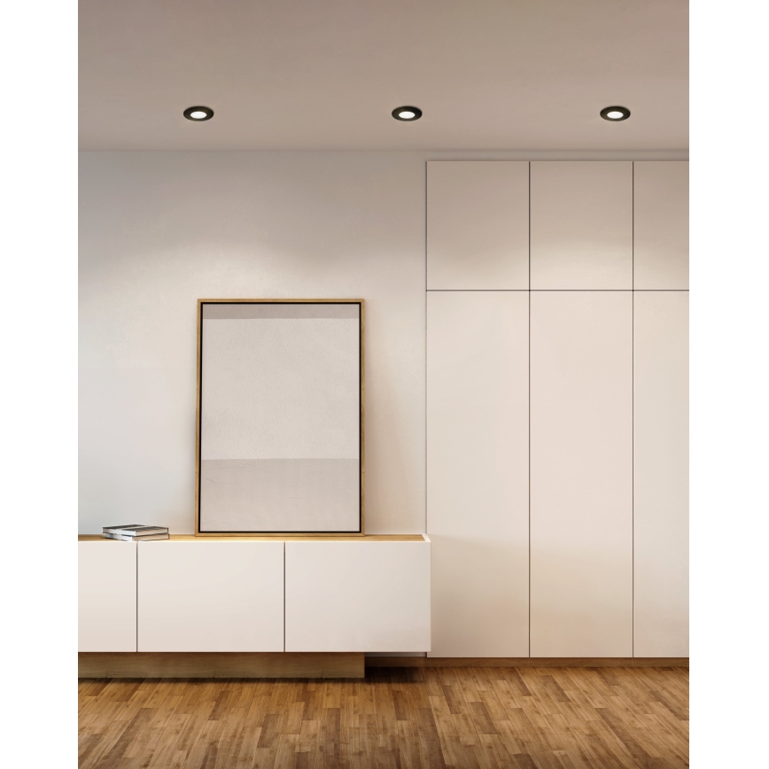 Eglo - SET 3x Lampada LED da incasso per bagni PINEDA LED/4,9W/230V IP44