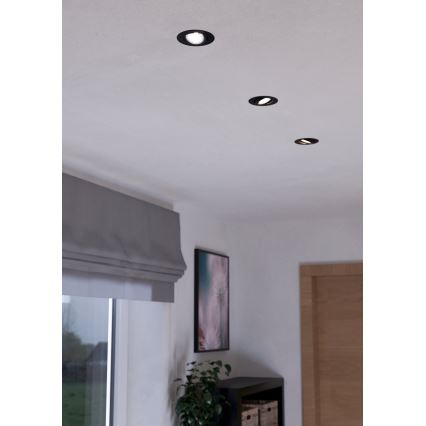 Eglo - SET 3x Lampada da incasso LED dimmerabile SALICETO LED/6W/230V