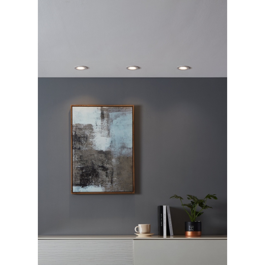 Eglo - LED RGBW Lampada da incasso dimmerabile LED/4,7W/230V bianco