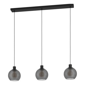 Eglo 900788 - Pendelleuchte CESENATICO mit Kabelaufhängung 3xE27/40W/230V