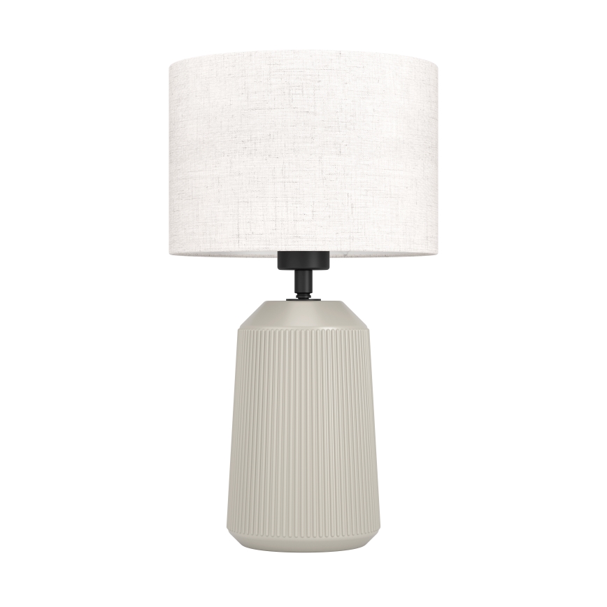Eglo - Lampe de table 1xE27/40W/230V crème