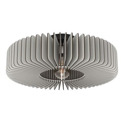 Eglo - Plafoniera 1xE27/40W/230V grigio