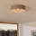 Eglo 900838 - Plafonnier DUAIA 1xE27/40W/230V marron