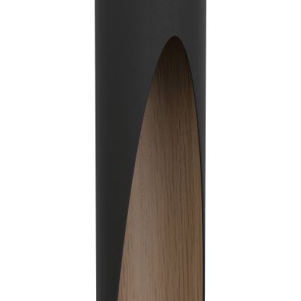 Eglo 900874 - Lampada a sospensione LED su cavo BARBOTTO 1xGU10/4,5W/230V nero/marrone