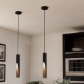 Eglo 900874 - Suspension LED sur câble BARBOTTO 1xGU10/4,5W/230V noir/marron