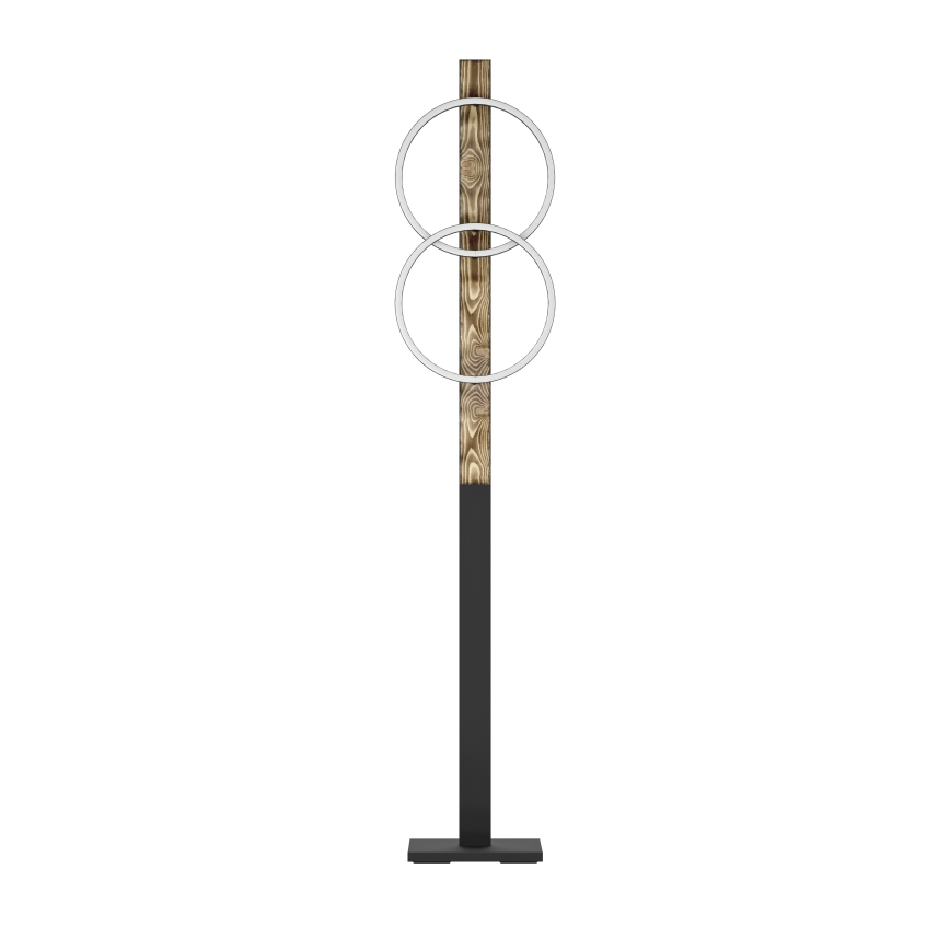 Eglo - Lampada LED da terra 2xLED/12W/230V 3000K marrone/nero