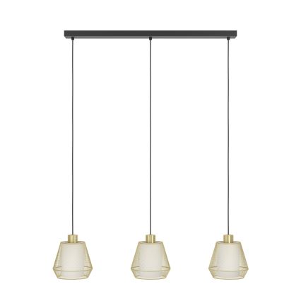 Eglo - Lampadario a sospensione con filo 3xE27/40W/230V