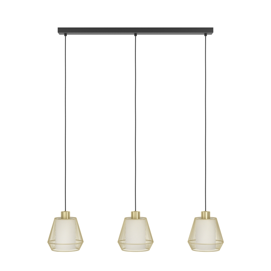 Eglo - Lampadario a sospensione con filo 3xE27/40W/230V