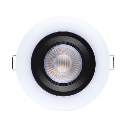 Eglo - 3er-Set LED-Einbauleuchten, 4,8 W, 230 V, schwarz