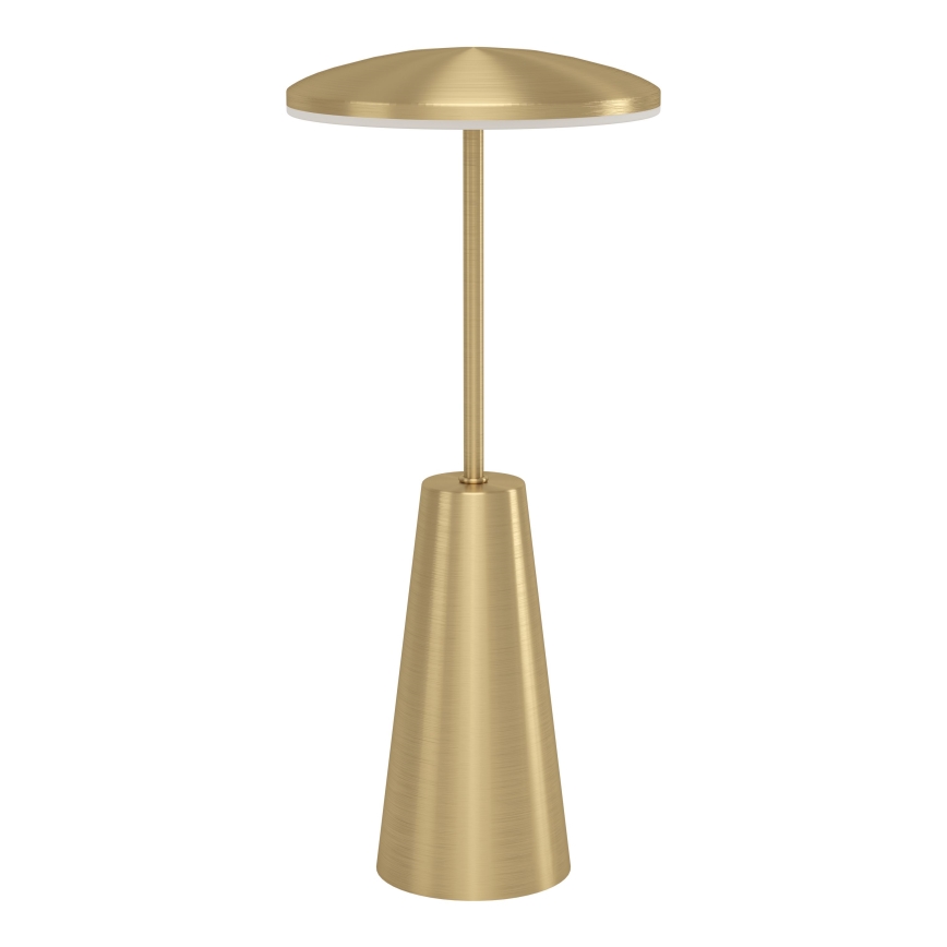 Eglo - Dimmbare LED-Außenleuchte mit Touch-Funktion LED/2,8W/5V 2400K/3000K/4000K 5200 mAh IP54 golden