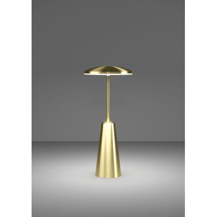 Eglo - Dimmbare LED-Außenleuchte mit Touch-Funktion LED/2,8W/5V 2400K/3000K/4000K 5200 mAh IP54 golden
