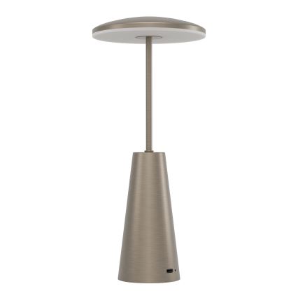 Eglo - Dimmbare LED-Außenleuchte mit Touch-Funktion LED/2,8W/5V 2400K/3000K/4000K 5200 mAh IP54 beige