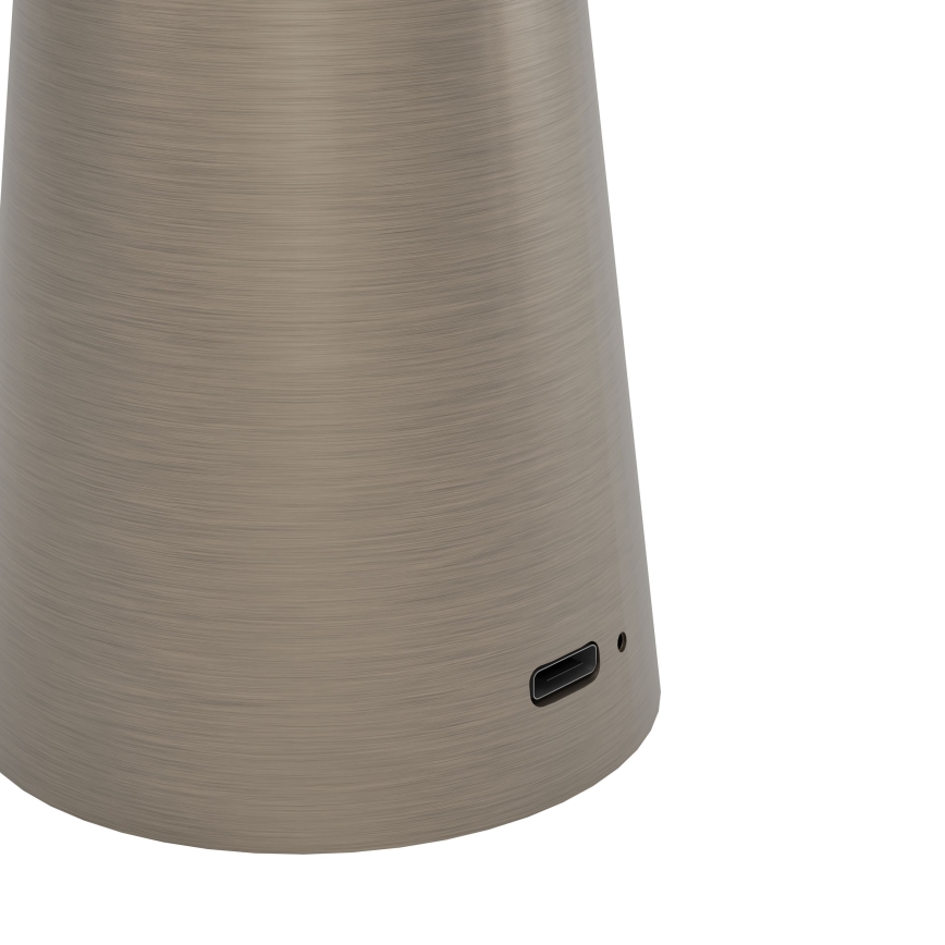 Eglo - LED Dimmerabile touch per esterni lampada LED/2,8W/5V 2400K/3000K/4000K 5200 mAh IP54 beige