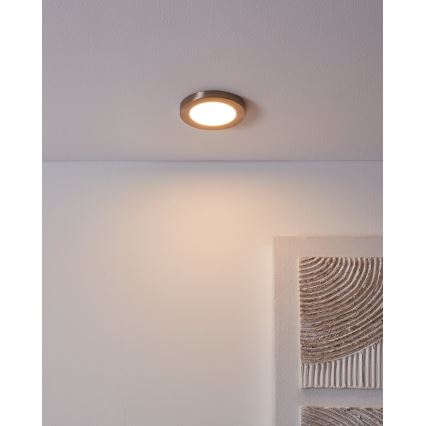 Eglo - Lampada LED da incasso LED/5,5W/230V 3000K cromo opaco