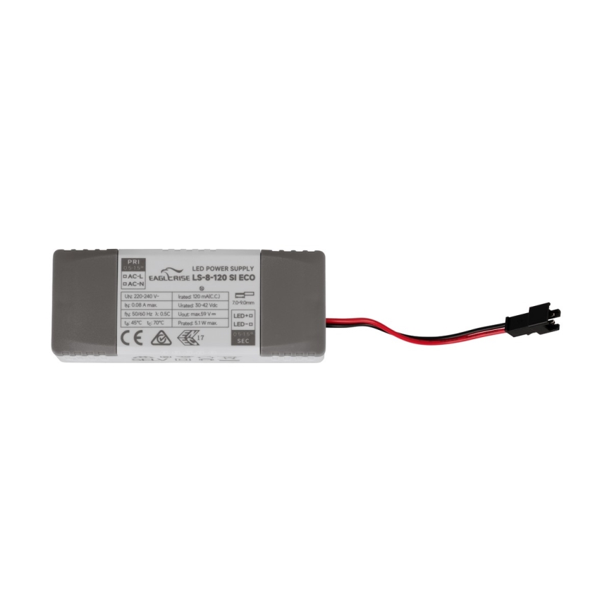 Eglo - Luminaire encastrable salle de bain LED/4,5W/230V 7,5x7,5 cm IP65
