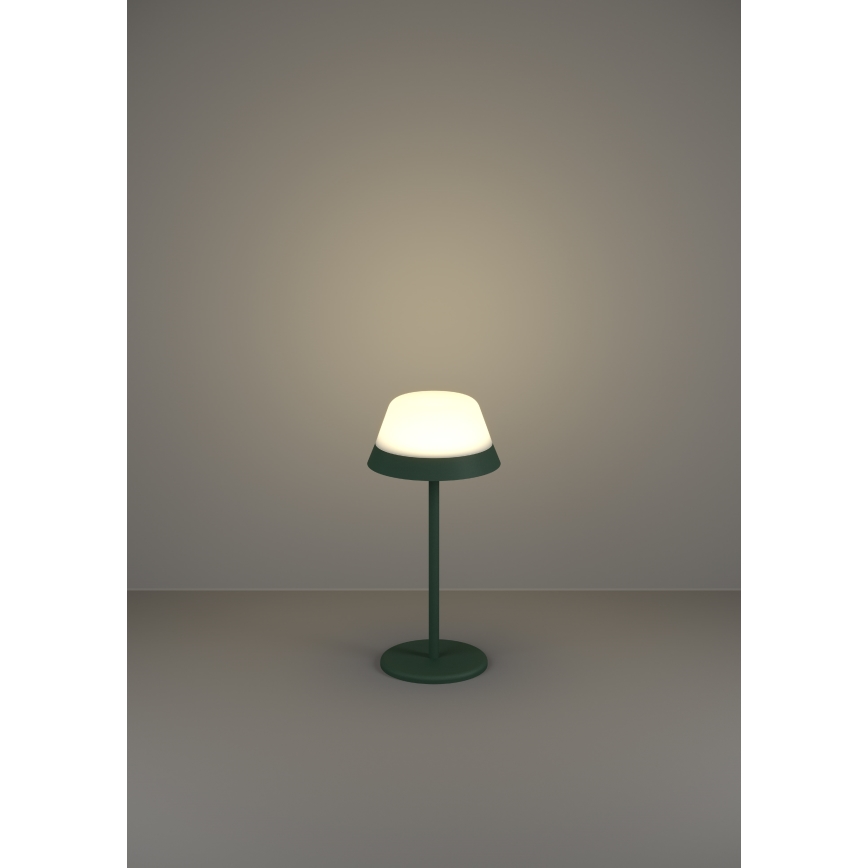Eglo - LED RGBW Dimmerabile touch per esterni lampada 2in1 LED/1,5W/5V 2600 mAh IP54 verde