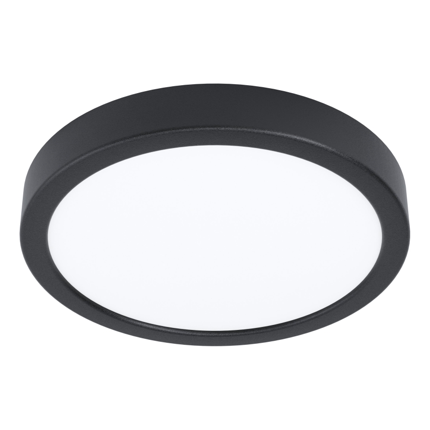 Eglo - Plafonnier avec détecteur LED/17W/230V 3000K noir