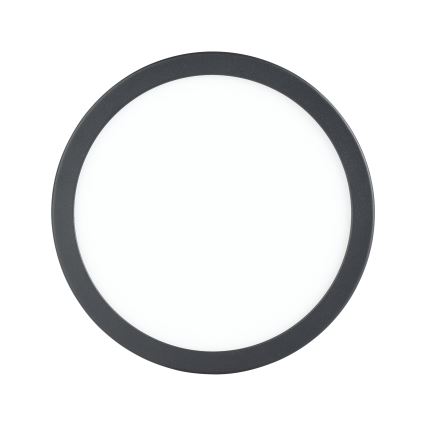 Eglo - Plafonnier avec détecteur LED/17W/230V 3000K noir