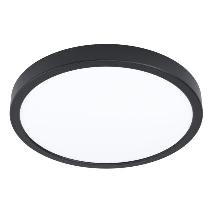 Eglo - Plafoniera LED con sensore LED/20,5W/230V 3000K nera Ø 28,5 cm