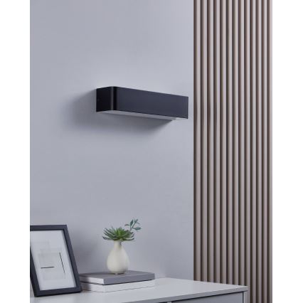 Eglo - Applique a LED LED/12W/230V 3000K nero