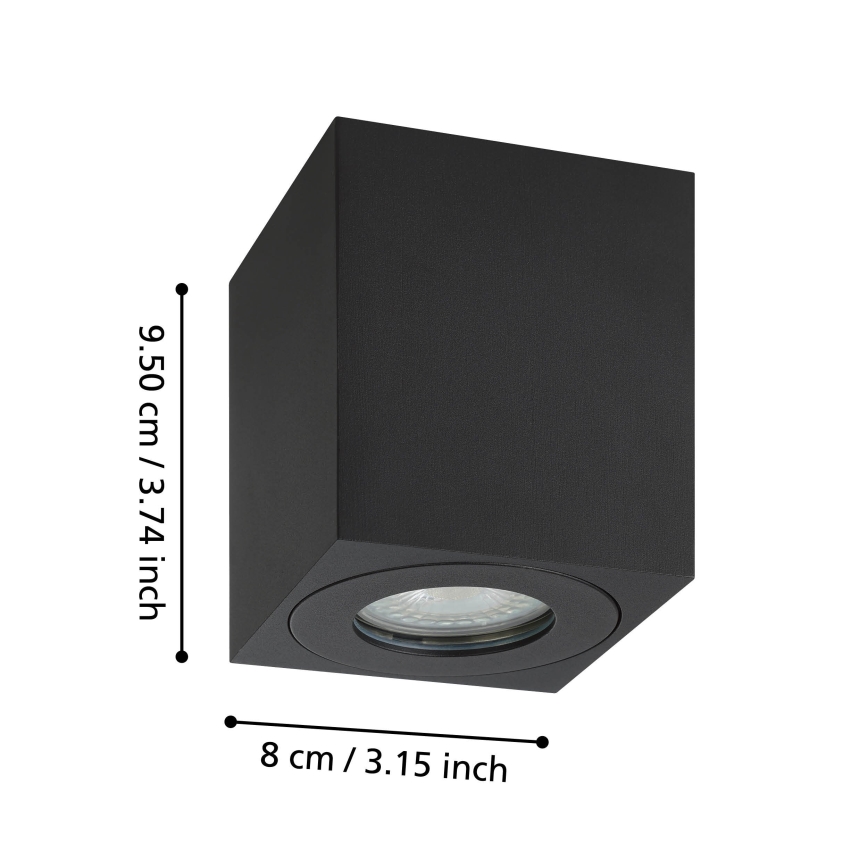 Eglo - Außenstrahler 1xGU10/5W/230V 8x8cm IP44