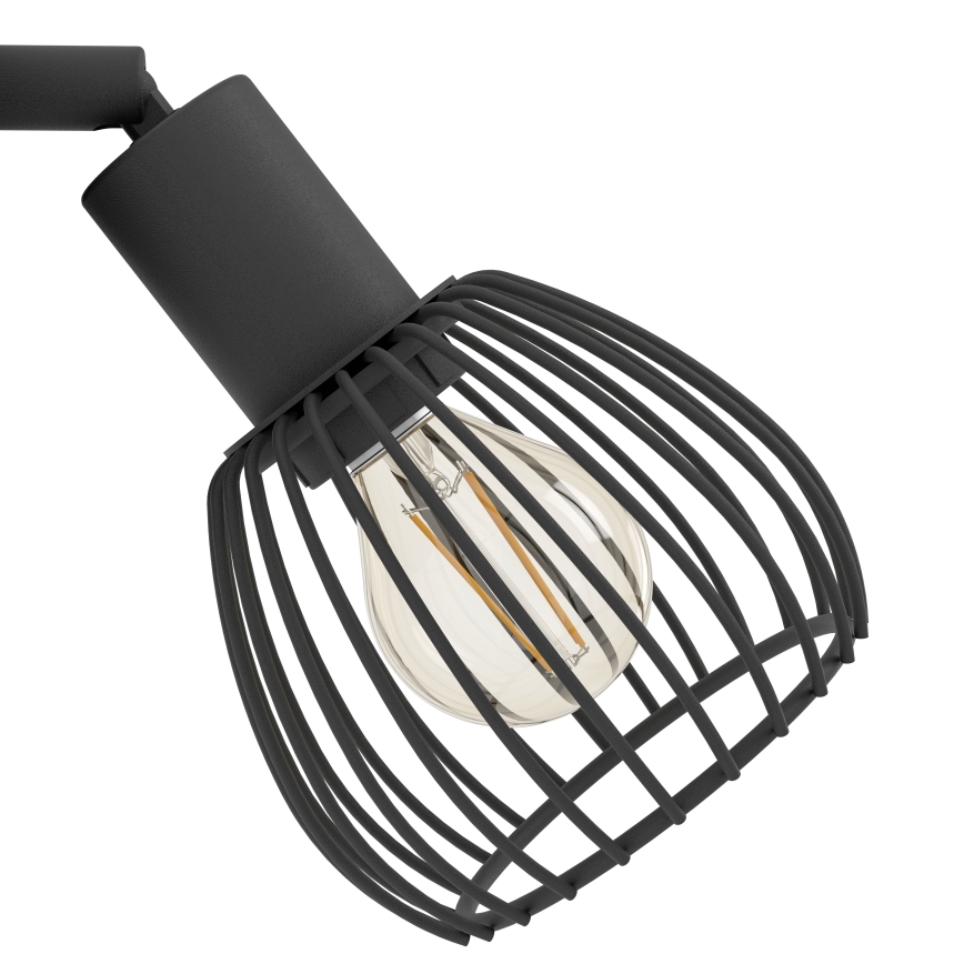Eglo - Wandleuchte 1xE14/40W/230V schwarz