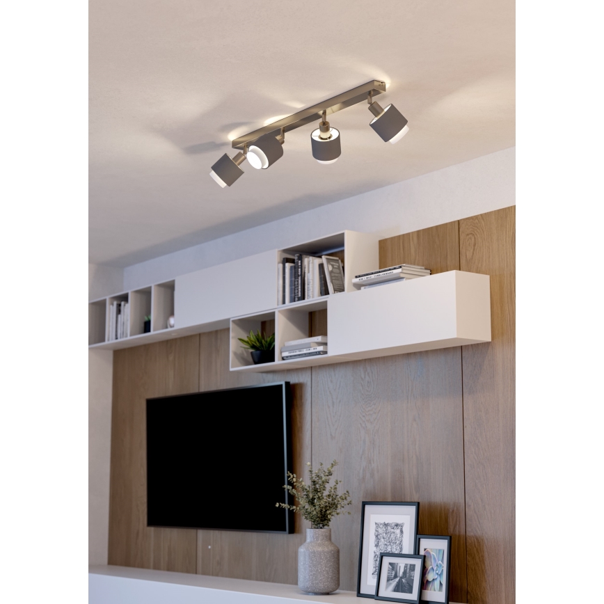 Eglo - Strahler 4xE14/7,5W/230V